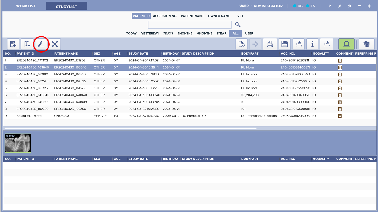Edit Patient Information